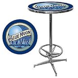 Blue Moon Pub Table - Game Room Products > Pub Tables > Beer Logos
