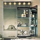 Robern C Series  24in,W, x 38,125in,H, 4in,D, Two Door Cabinet  BFC2438/BFC2438