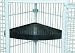 Prevue Pet Products 3100 Cage Corner Shelf