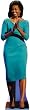 First Lady Michelle Obama Life-Size Standup Poster