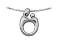 Sterling Silver Mother and Child® Pendant by Janel Russell