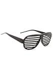 Black Shutter Shade Sunglasses