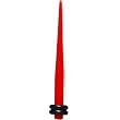 8 Gauge Acrylic Red Taper
