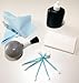 Reinigungskit für Panasonic Lumix DMC-TZ10 DMC-TZ8 DMC-TZ7 DMC-TZ6 - Reinigungsset 5-teilig ( Objektivpinsel Reinigungstuch ) Pflegeset Soligor Digital Camera Care Kit S