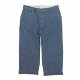 Lee Women Natural Fit Plain Front Capri - Medium Wash 499-0149