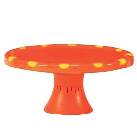 Boston Warehouse Pumpkin Patch Halloween Musical Cake Stand
