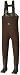 Pro Line® Men's Marsh Creek Neoprene Chest Waders Felt Sole Dark Brown
