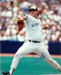 David Wells Autographed/Hand Signed Toronto Blue Jays 8x10 Photo