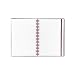 Black N- Red(R) Wirebound Notebook/Journal, 1 Subject, Ruled, 8 1/4