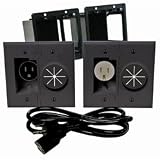 Midlite A2Gesr-B Power+Port HDTV Power Solution Kit (Black)