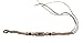 Rubber Double Strap Jesus Style Sandals Imperial Brand - With 1 Braided Natural Hemp Anklet Bracelet Bundle - 2 Items