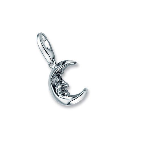 Giorgio Martello Damen-Charm 925 Sterlingsilber Mond 694-813459 Preisvergleich