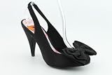 Rocket Dog Women's Ohno Flat,Black Brushed Satin,9 M US