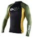 O'Neill men's long sleeve rashguard: Lycra shirt with 50+ UV protection