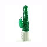 Golden Triangle Osaki Twister Vibrator - Green - Retail Box