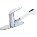 Price Pfister T538-609 Genesis Kitchen White Sprayer, Chrome Body, Chrome Deck Plate ...