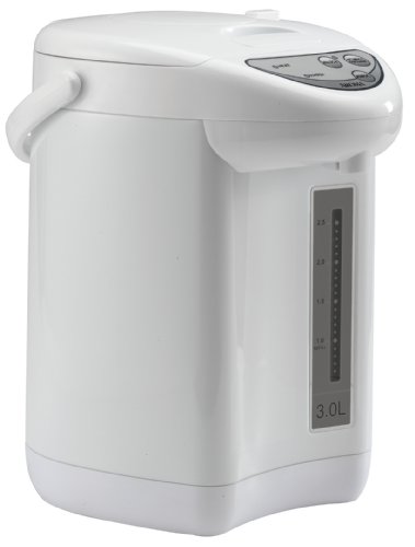 "Aroma AAP-325W 3-Liter Electric Pump Air Pot, White"