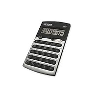 VCT907 - Calculator, 10-Digit, Metric Conversion, Black/Silver