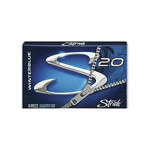 Stride Gum, Winterblue 2.0, 14-Piece Packs (Pack of 12)