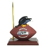 Seattle Seahawks Desk Clock & Pen Set