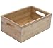 DVD and Video Storage Box - Bamboo (Bamboo) (4.75" H x 8.5" W x 12.5" D)