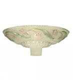 Meyda Tiffany 10841, 16.25W Floral Torchiere Shade