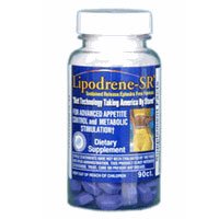 HI-TECH PHARMACEUTICALS, LIPODRENE-SR EPHDRA FREE 90 TABS