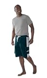 NFL Men's Philadelphia Eagles Swimwear Shorts (Green, Medium)