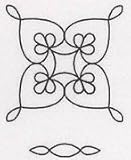 6 Double Wedding Ring Quilting Stencil 31zq2EVRiHL. SL160 6 Double Wedding Ring Quilting Stencil