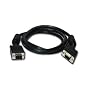 Cables To Go - 28001 - 6ft HD15 M/F SVGA Monitor Extension Cable with Ferrites