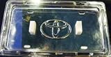 Toyota 3D License Plate