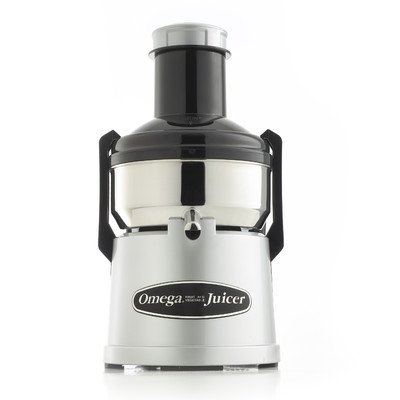 Omega BMJ330 Commercial 350-Watt Stainless-Steel Pulp-Ejection Juicer