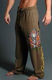 Ed Hardy 2 Sword Skull Knit Jersey Pants (EH9059JP)