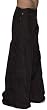 Ghast 32" Fat Bottom Raver Pants (Black), Wide Leg Rave Pants, Dance Team Pants