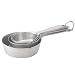 HIC Brands that Cook Essentials Stainless Steel Professional Edge Measuring Cups, 4-Piece Set