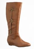 Where To Sales Roamans Plus Size Kayleigh Wide-Calf Knee-High Boots with Side Buckles Shop