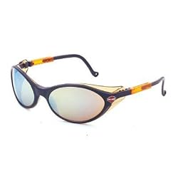 Harley-Davidson HD103 Limited Edition Safety Glasses with Black Frames and Gold Mirror Tint Hardcoat Lens
