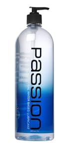 Passion Lubes, Natural Water-Based Lubricant, 34 Fluid Ounce