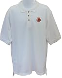 Men`s Illinois Fighting Illini Velocity White Pique Polo