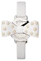 Betsey Johnson Women's White Bow Watch #BJ2108