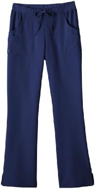 Jockey Classic Fit Womens Rib Trim Combo Comfort Scrub Pant (New Navy, X-Large)