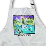 Londons Times Funny Animals Cartoons - Angel Fish - Aprons