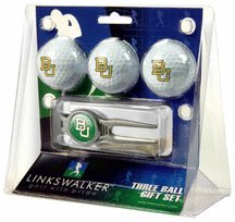 Baylor Bears 3 Ball Golf Gift Pack With Kool Tool