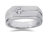 0.25 ctw Men's Diamond Ring in Platinum