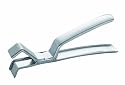 Piazza 7-Inch Long Hot Plate Holder, Stainless Steel