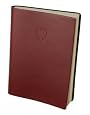 Red Embossed Heart Leather Journal - Lined
