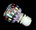 Hanukkah Happiness Design - Hand Painted - Wine Bottle Stopper