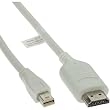 InLine� Converter su cavo da Mini DisplayPort (Scheda grafica) a HDMI (Monitor/TV), 2560*1600 /1080p (FullHD) + Audio, bianco, 2m