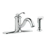 Buy KOHLER K-12172-CP Fairfax Single Control Kitchen Sink Faucet, Polished Chrome by Kohler