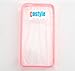 Costyle 8pcs/lot 8 colors Soft Trim High Clear Back Hard Cover Bumper Case for All iPhone 4 4S 4GS